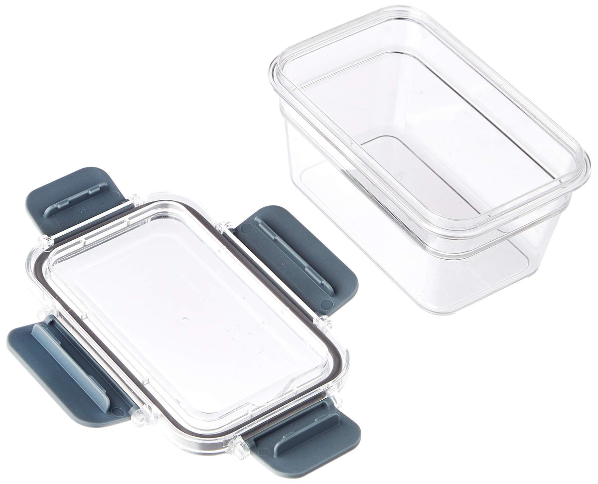 Amazon Basics portable meal prep containers in use for school, work, or travel.