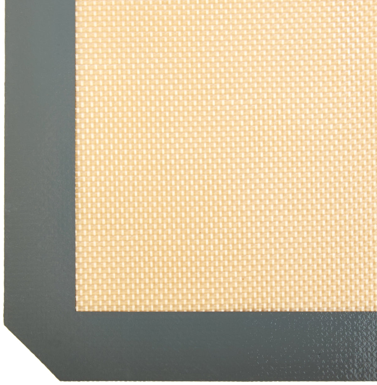 Amazon Basics silicone baking mat, dishwasher-safe for quick cleanup.