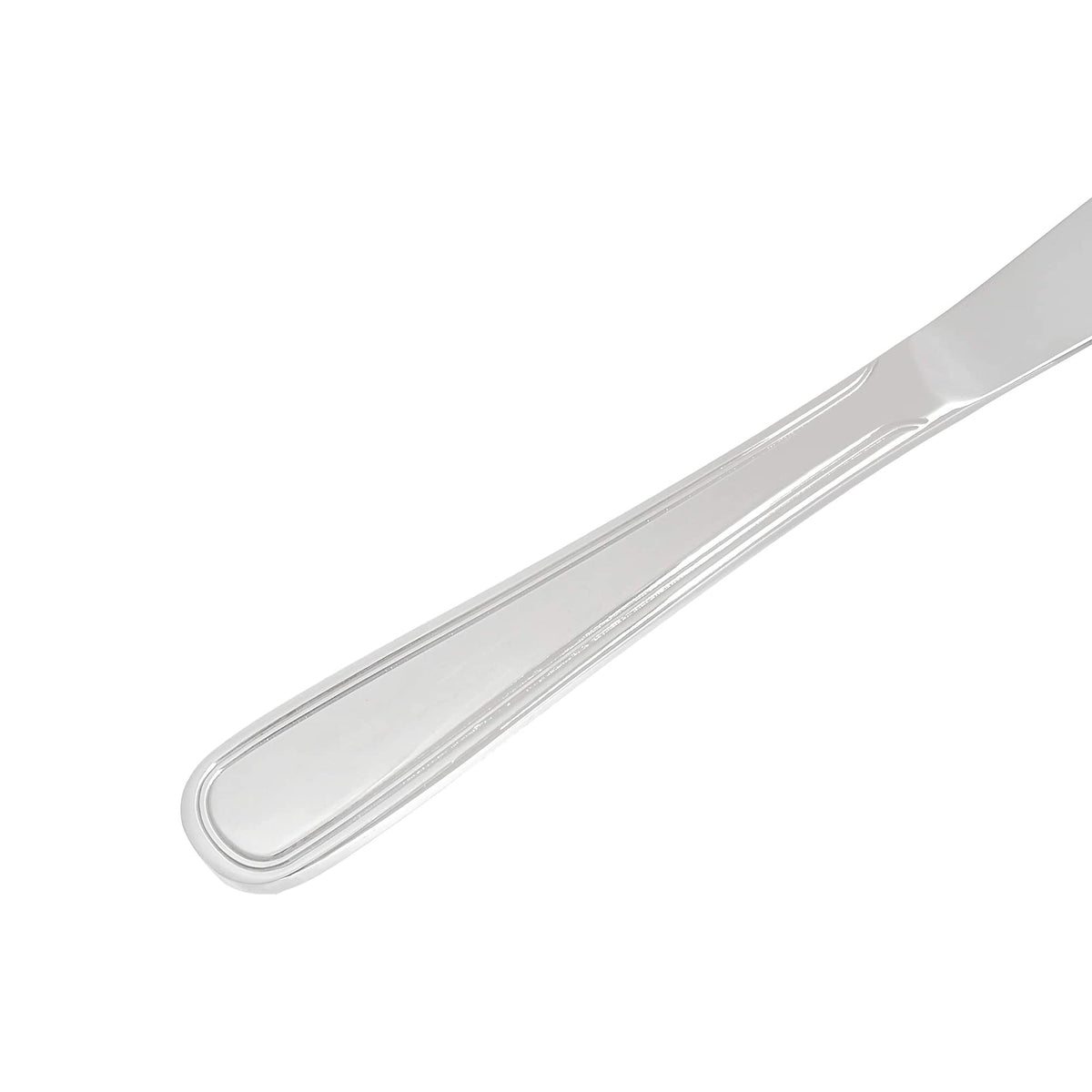 Amazon Basics silverware set durable stainless steel for long-lasting dining.