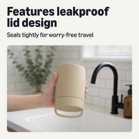 Amazon Basics thermos carry handle for easy carrying