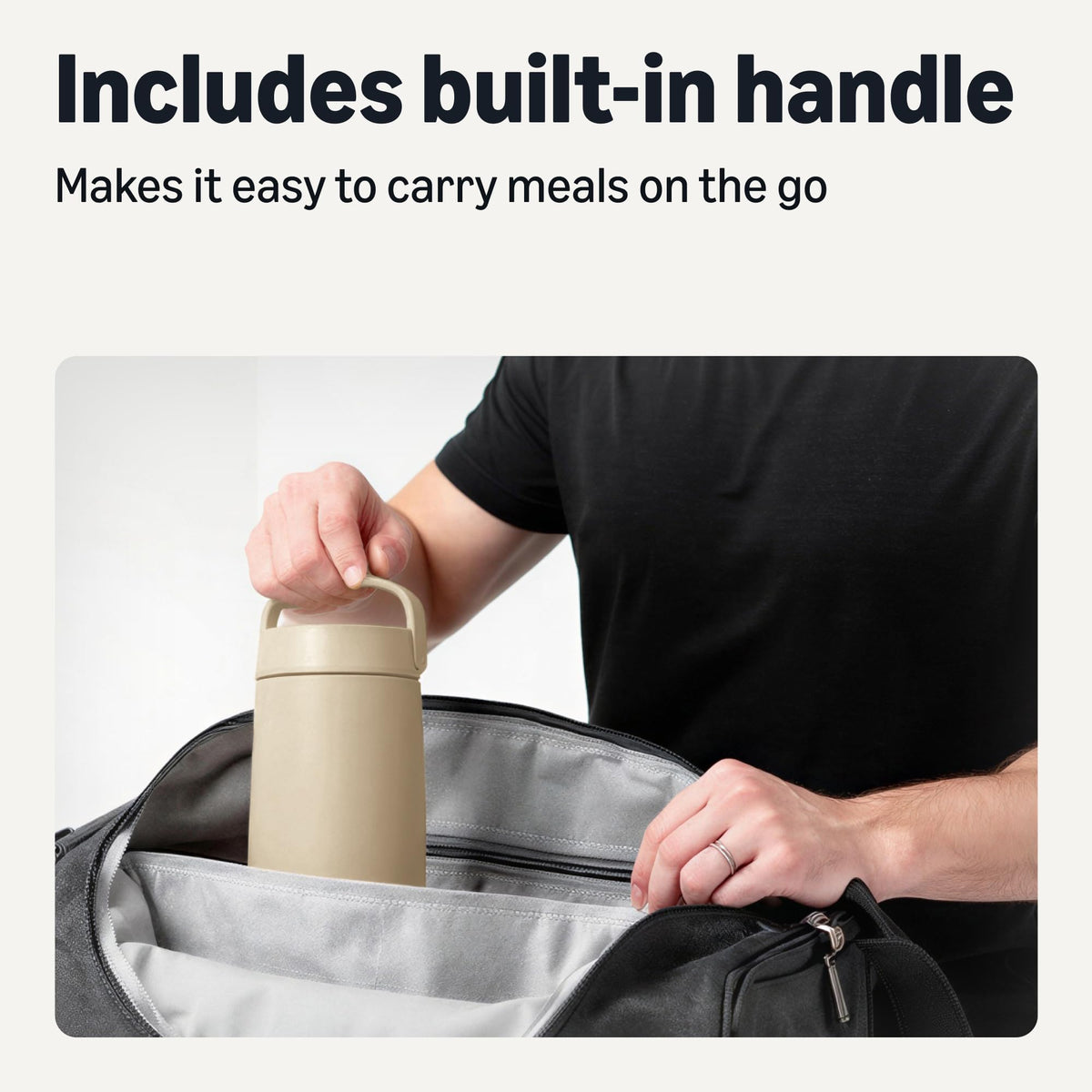 Amazon Basics stainless steel body resists wear and odors