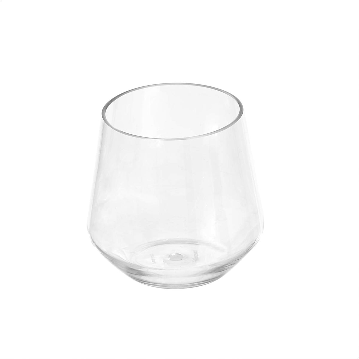 Shatterproof Amazon Basics Tritan glasses that are top-rack dishwasher-safe for easy cleanup.