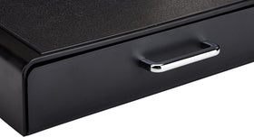 Amazon Basics Nespresso OriginalLine drawer with mirror finish handle adds sleek style.