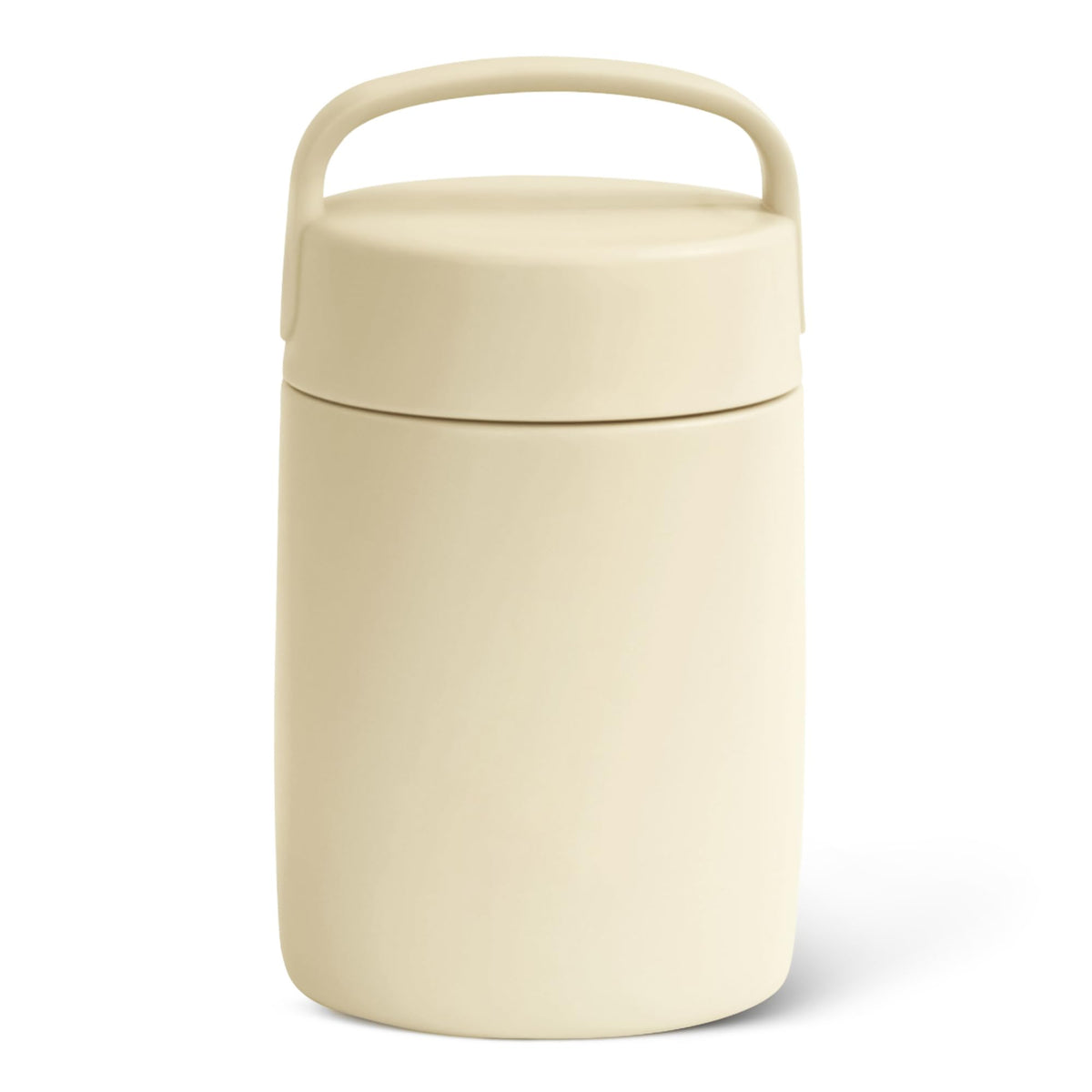 Amazon Basics thermos with wide opening for easy scooping and serving hot meals.