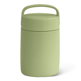 Amazon Basics thermos with wide opening for easy scooping and serving hot meals.