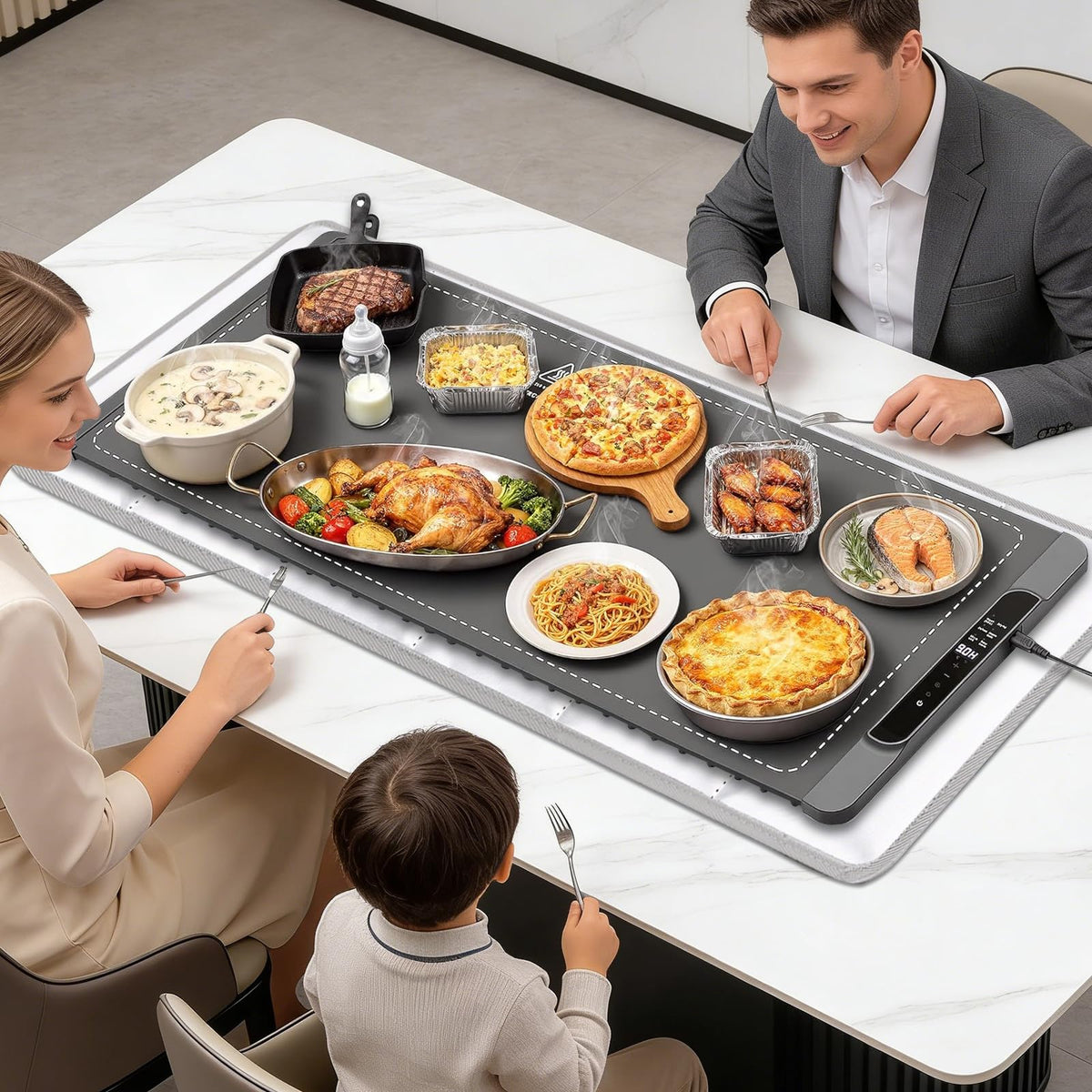Amerbro mat suitable for air fryer, coffee maker, oven