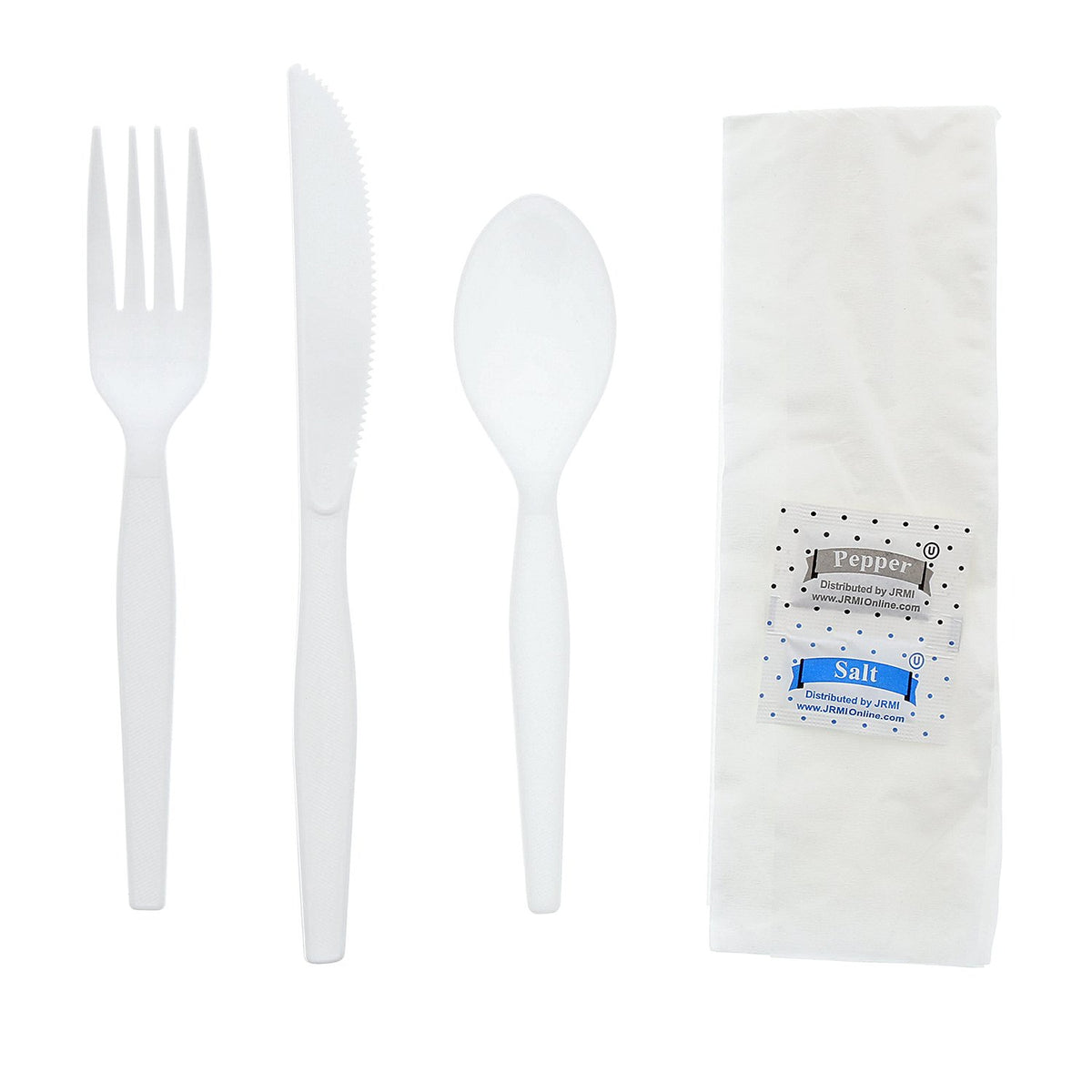AmerCareRoyal heat-resistant polypropylene silverware safe for hot and cold foods.