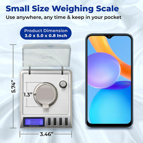 Gemini-20 compact, travel-ready scale fits in a bag