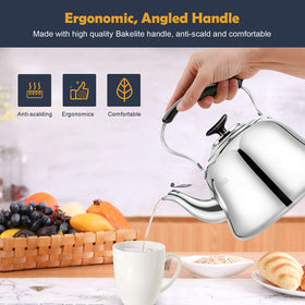 AMFOCUS 2-liter capacity ideal for small gatherings and family tea time