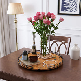 AMH kitchen counter organizer promotes tidy surfaces by holding essentials within arm’s reach