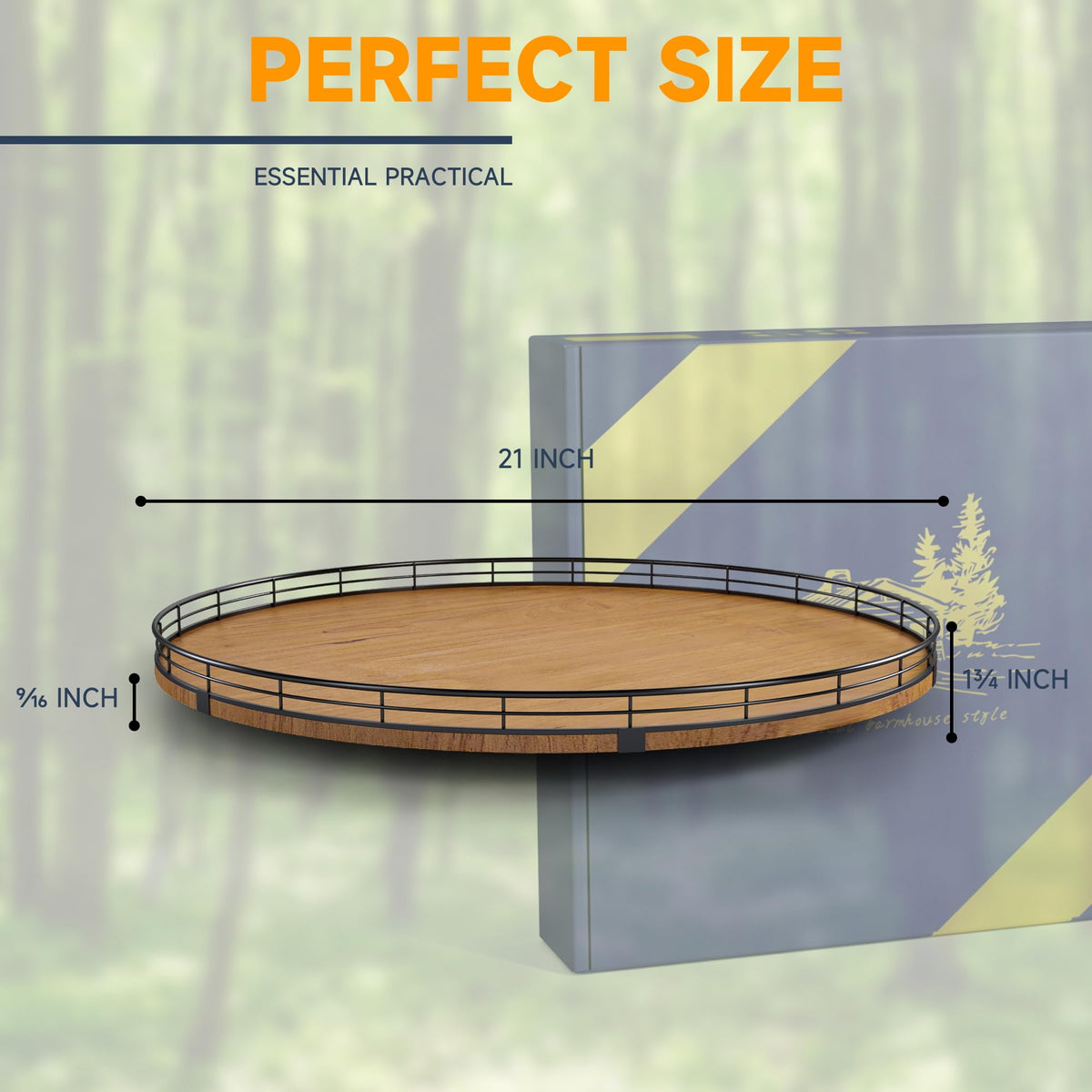 AMH pantry organization Lazy Susan helps reach canned goods with a smooth spin