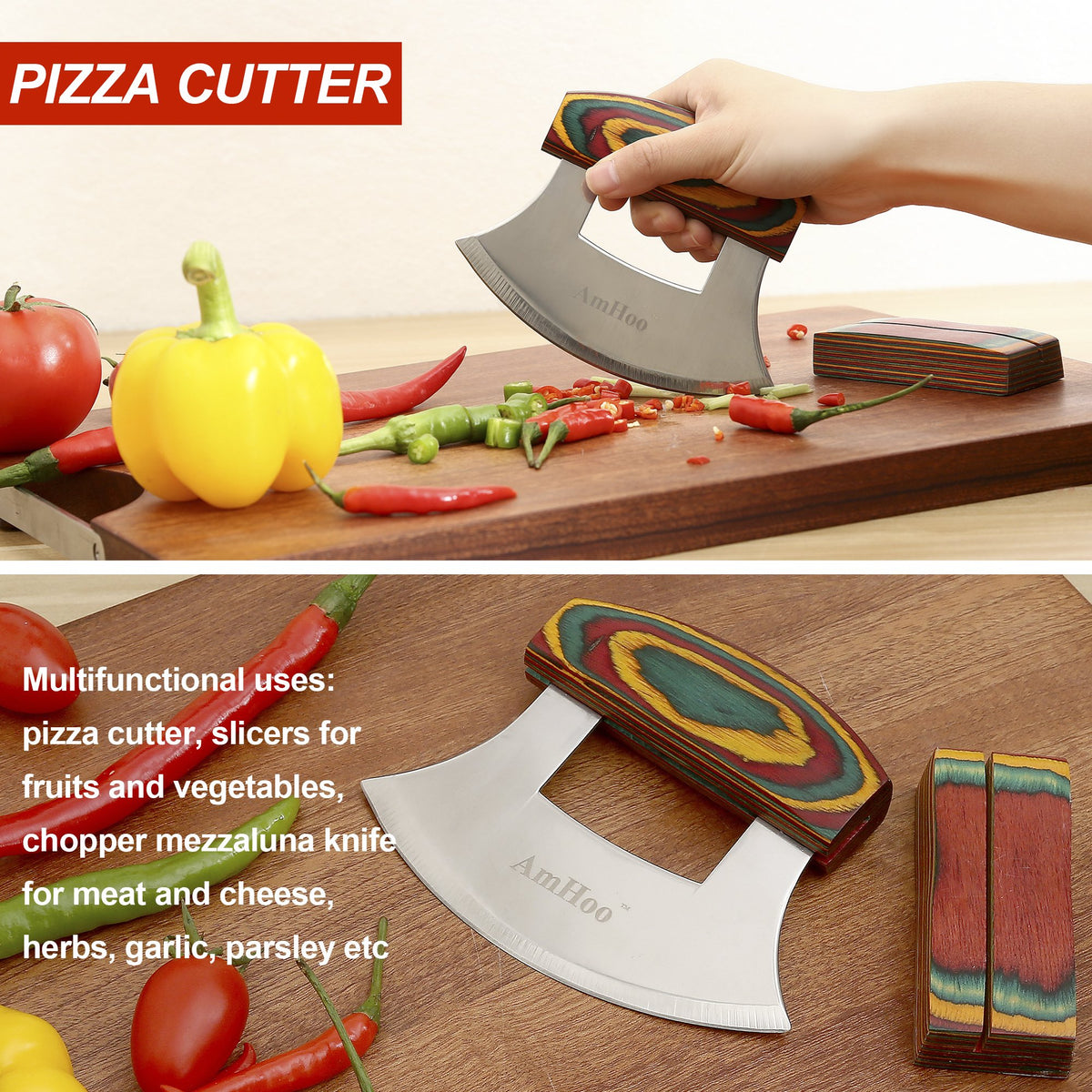 Amhoo plate-friendly storage base keeps tool organized after use.