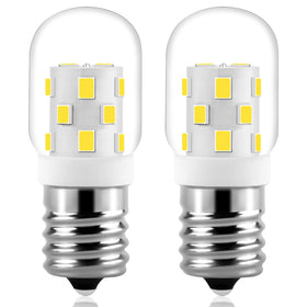 AMI PARTS E17 LED bulb showing 380 lumens for appliance lighting