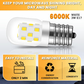 AMI PARTS energy-saving LED bulb for range hood illumination