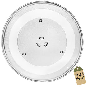 AMI PARTS microwave glass turntable plate 11-1/4 inch for even heating