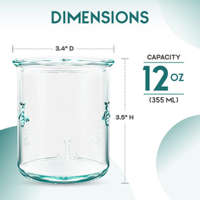 Amici Home Regina DOF glass suitable for entertaining and gatherings.