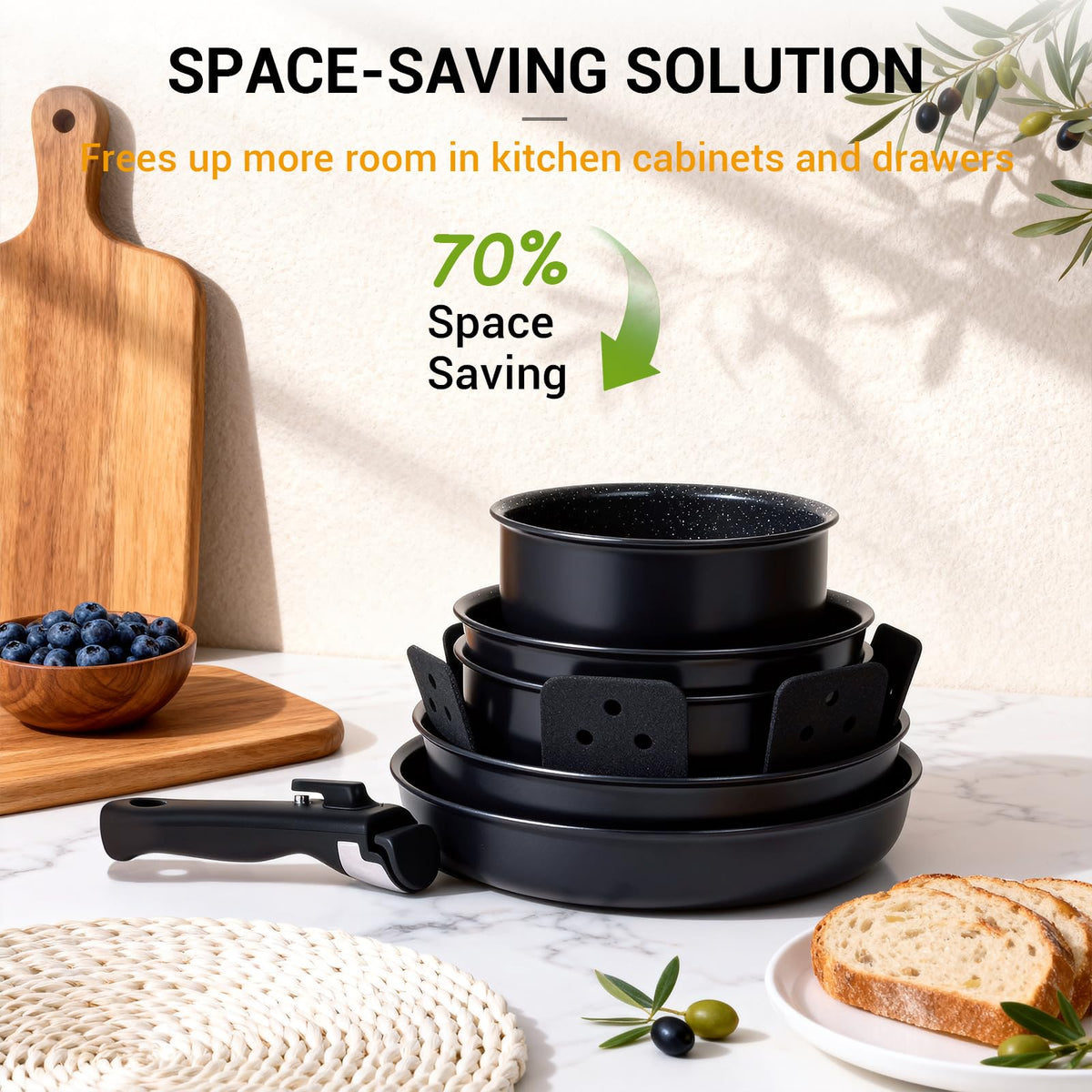 Ammeloo 9.5-inch sauté pan demonstrating steady heat distribution for sauces.