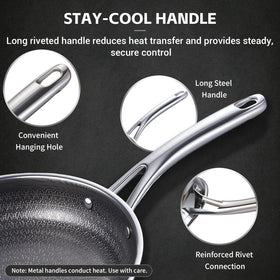 Ammeloo dishwasher-safe pan set simplifies post-meal cleanup