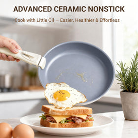 Ammeloo induction-ready base shown for fast, even heating on all stoves
