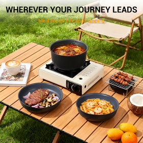 Ammeloo oven-safe design transitions from stovetop to oven with confidence.