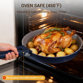 Space-saving, stackable Ammeloo design ideal for small kitchens.