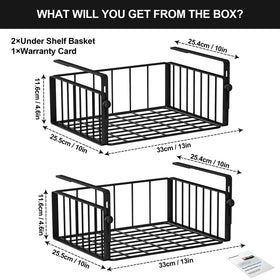 AmonHouseware standard size fits most cabinets for quick setup.