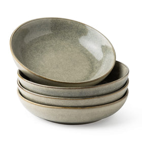 AmorArc 8.5-inch pasta bowls with 36oz capacity for hearty servings