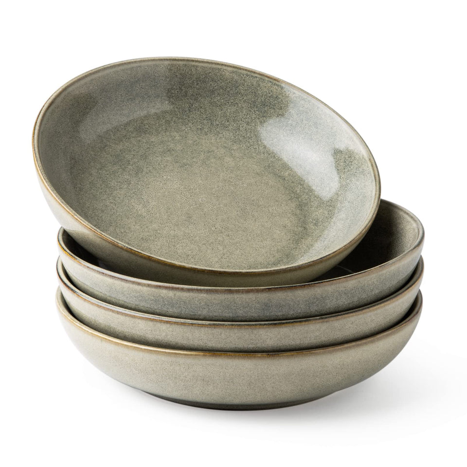 AmorArc 8.5-inch pasta bowls with 36oz capacity for hearty servings