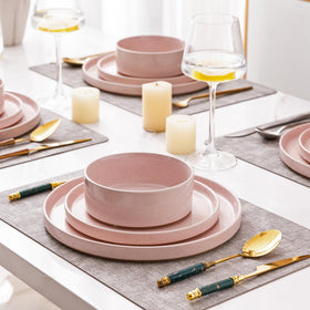 AmorArc dinnerware is dishwasher and microwave safe