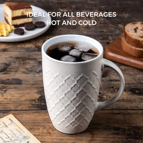 AmorArc dishwasher and microwave safe mug, convenient for daily use.
