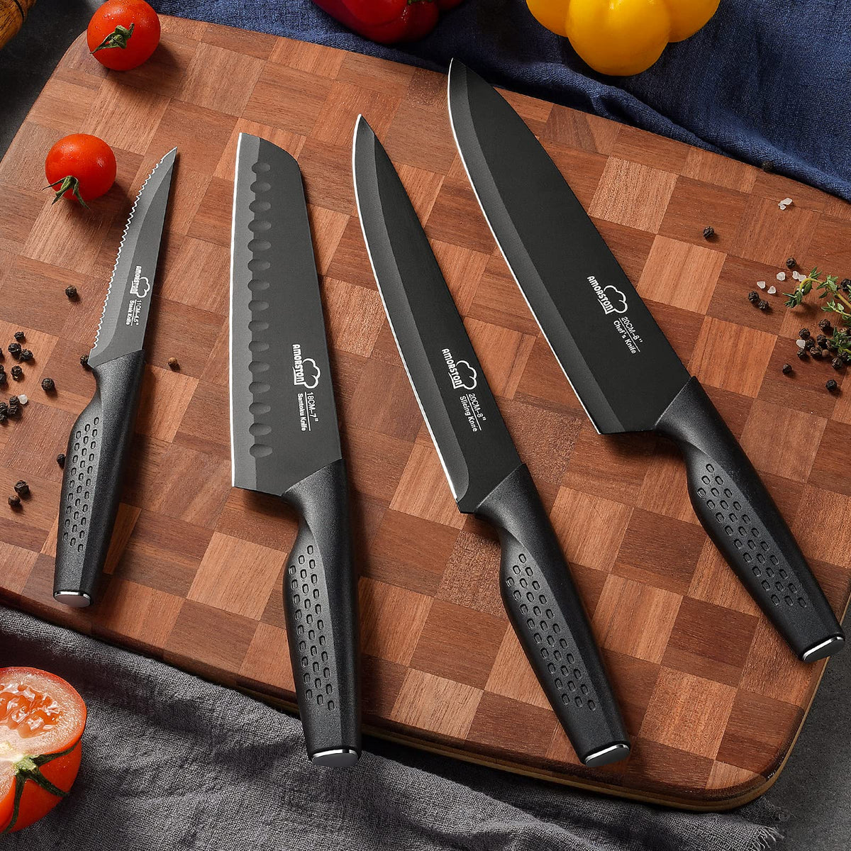 Amorston kitchen shears for herbs and package opening