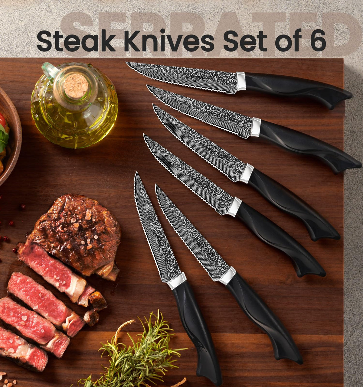 Amorston high-carbon stainless steel knives deliver precision and durability in daily cooking.