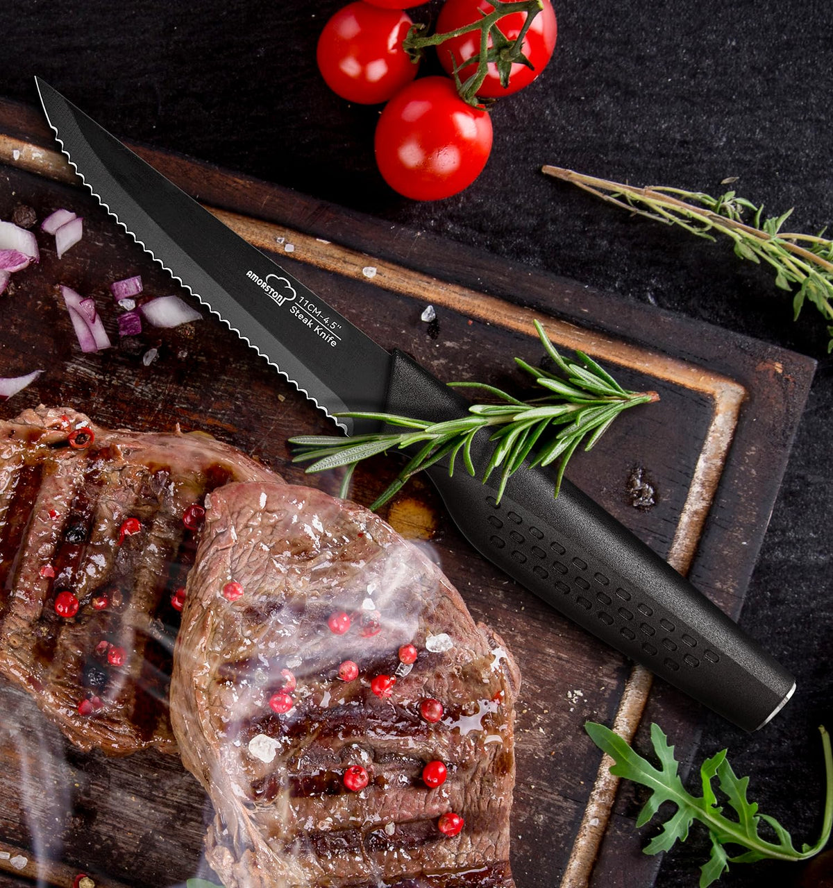 Amorston knives include lifetime warranty for peace of mind