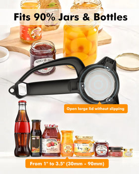 AMOSA electric jar opener in use demonstrating one-button operation for quick access