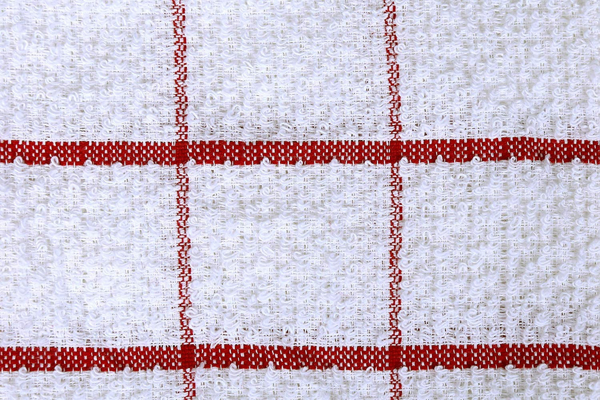 AMOUR INFINI checkered cloths add style to kitchen chores