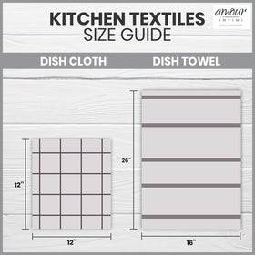 AMOUR INFINI cotton dish cloths durable soft cleaning power for everyday tasks.
