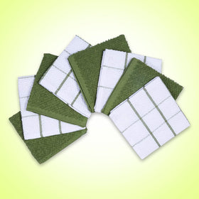 AMOUR INFINI cotton dish cloths soft touch for delicate dishes and surfaces.