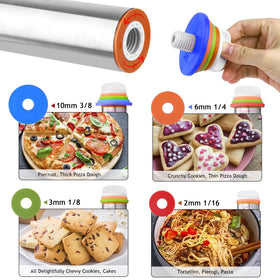 Amremsu stainless steel scraper cleans and lifts dough efficiently