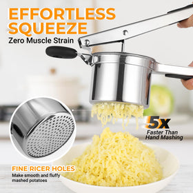Amroicus ergonomic long-handle design reduces effort during use.