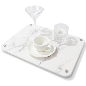 Amviner stone mat keeps counters dry and hygienic with minimal upkeep