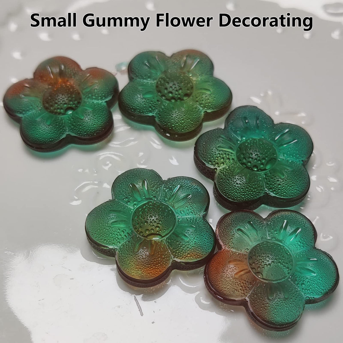 Amyandone Plum Blossom mold for bite-size chocolates with easy release