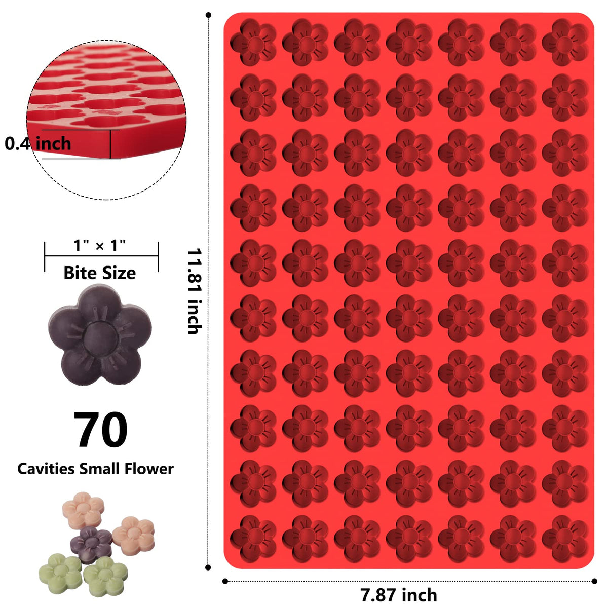 Amyandone oven-safe silicone mold for heating in kitchen