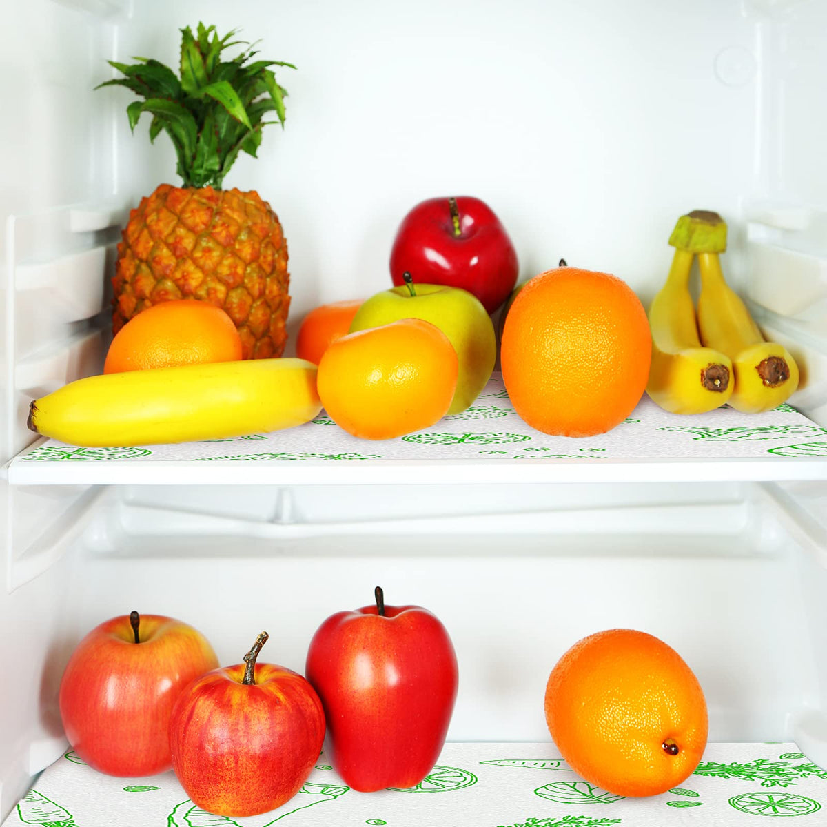 Amyhill green fruit and vegetable design adds a fresh look