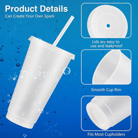 Amyhill leak-proof lid-straw system minimizes spills during travel