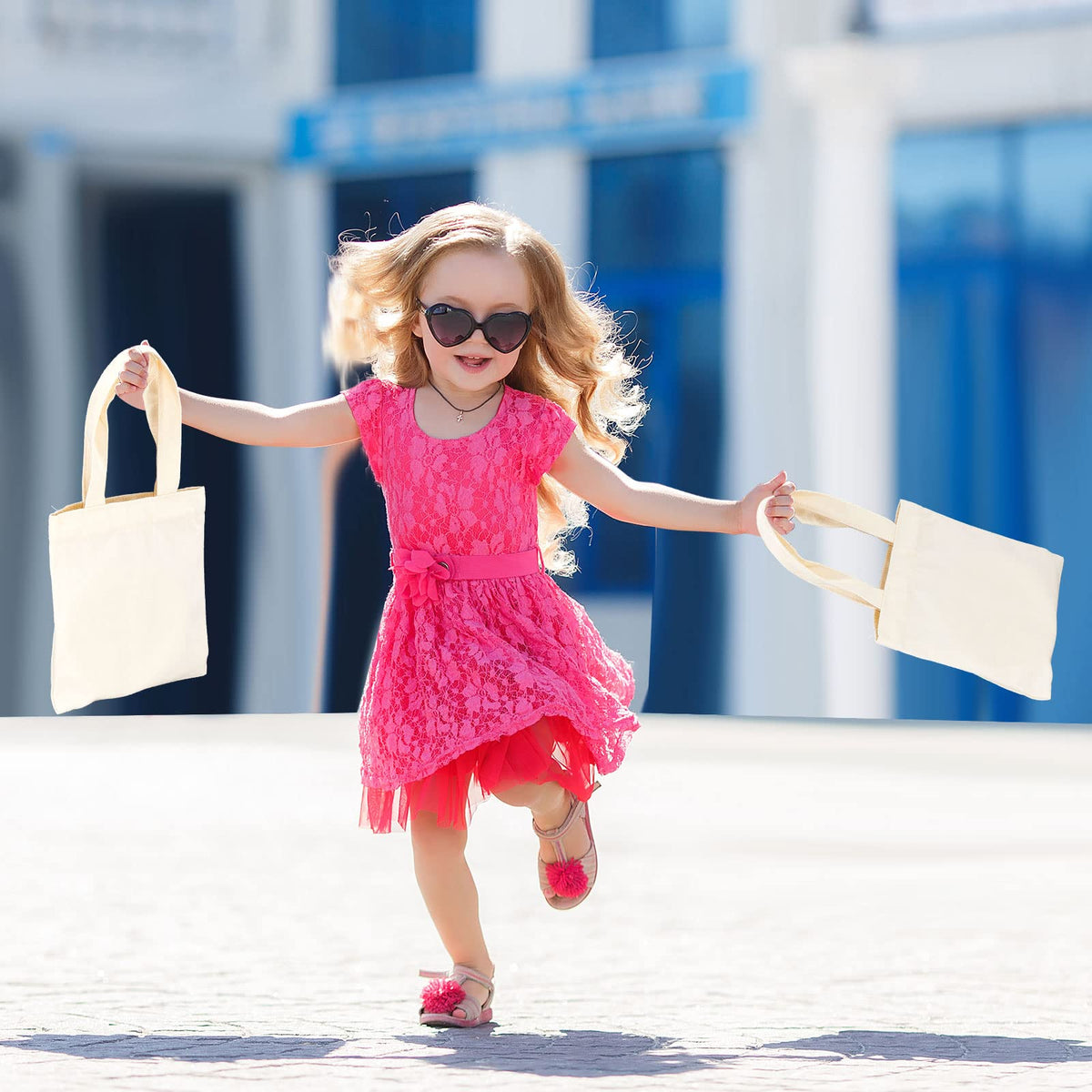 Amylove reusable canvas bags promote eco-friendly gifting