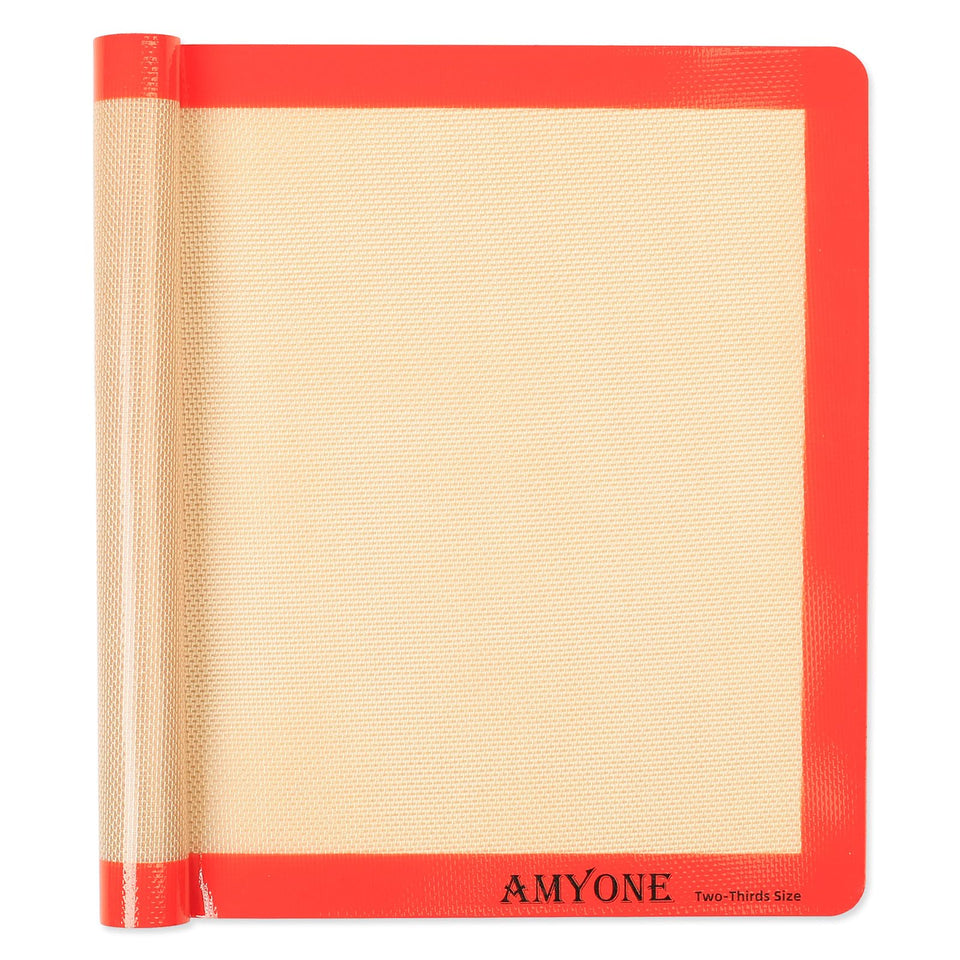AMYONE two-thirds baking mat 15x21 inches for even heat and nonstick results