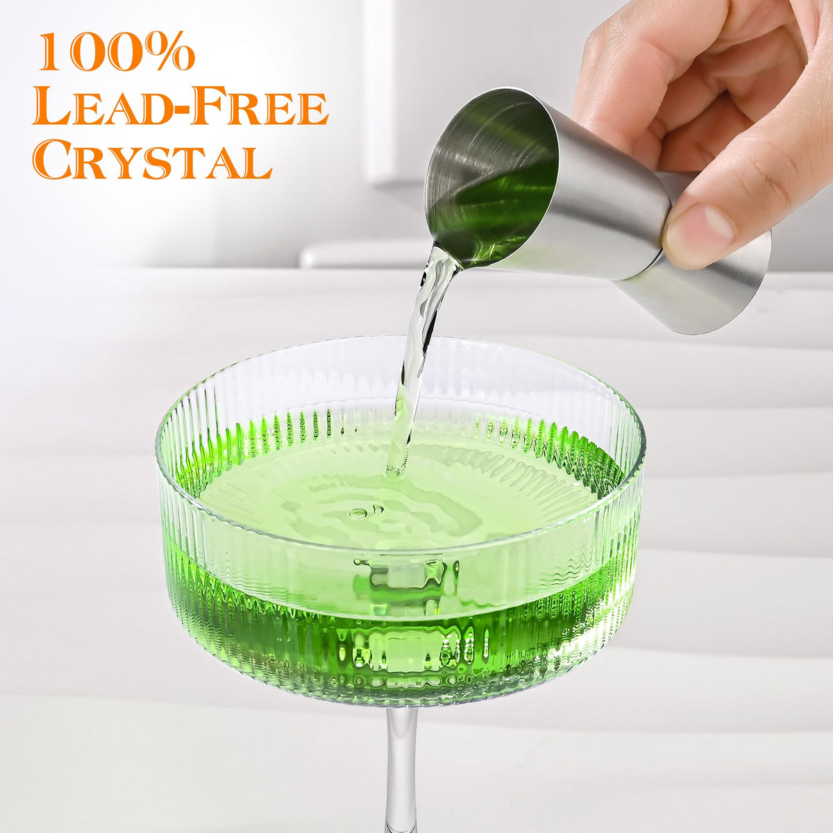 Amyoole champagne and cocktails service glassware perfect for celebrations.