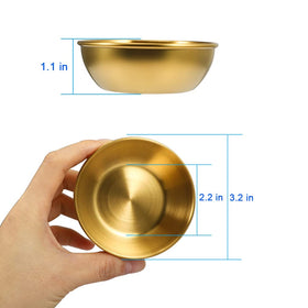 Amytalk golden sauce dishes side-dish setup keeps flavors separate and organized.
