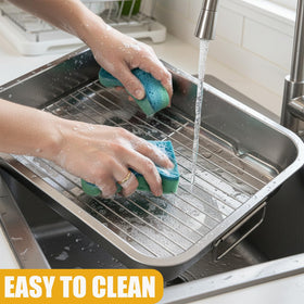AMZ-UTHHF dishwasher-safe stainless steel design for easy cleanup