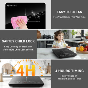 AMZCHEF fits 4 to 10 inch pans with magnetic bottoms